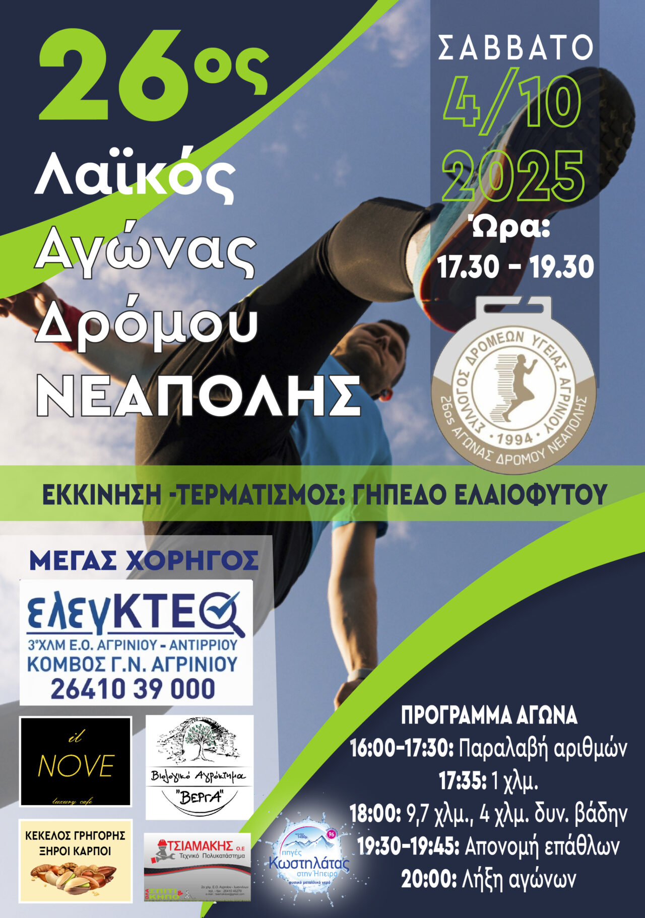 26os dromos neapolhs afisa