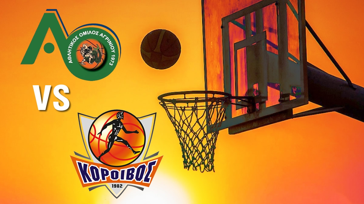 Αγώνας Μπάσκετ μεταξύ Α.Ο. Αγρινίου - Κόροιβου  (Τετ 2/3/2022 18:00)