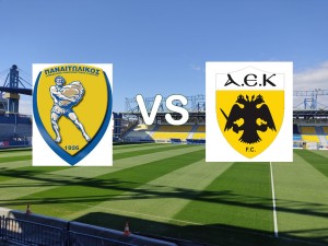 Ποδοσφαιρικός αγώνας μεταξύ Παναιτωλικού-ΑΕΚ (Κυρ 14/12/2025 17:30)