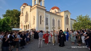 Παναγία Προυσιώτισσα: Ο εορτασμός στην Αγία Τριάδα Αγρινίου (Παρ 22 - Σαβ 23/8/2025)