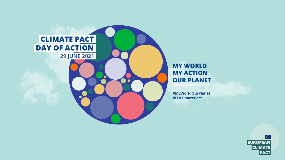 Ημέρα Δράσης για το Ευρωπαϊκό Σύμφωνο για το Κλίμα η 29η Ιουνίου, με τη συμμετοχή όλων των Ευρωπαίων πολιτών (Διαδικτυακή Εκδήλωση)