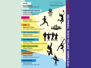 Γυμναστική Εταιρεία Αγρινίου: Τελετές λήξης τμημάτων (Δευ 10 - Πεμ 20/6/2024)