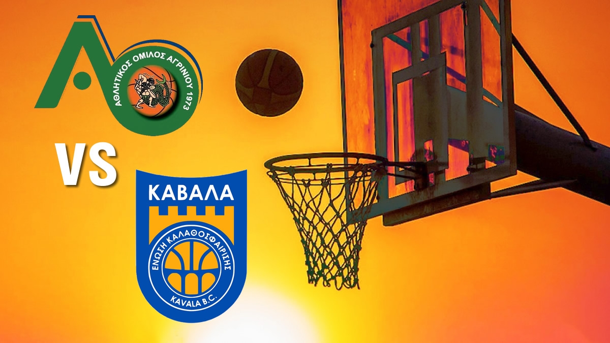 Αγώνας Μπάσκετ μεταξύ Α.Ο. Αγρινίου – Ε.Κ. Καβάλας (Σαβ 22/1/2022 17:00)