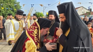 Υποδοχή Τιμίας Κάρας Αγίου Παρθενίου στο Λουτρό Αμφιλοχίας (Παρ 17 - Τετ 22/5/2022)