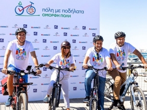 Η δράση &quot;Πόλη με ποδήλατα – Όμορφη Πόλη&quot; στο Αγρίνιο (Τετ 3/11/2021)