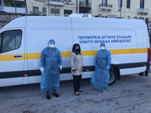 Προληπτικοί έλεγχοι για COVID-19 στα Καλύβια Αγρινίου από την Π.Ε. Αιτωλοακαρνανίας (Παρ 26/2/2021 12:00)